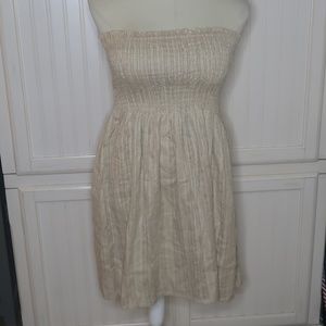 NWT MPH Collection Tan Tube Dress 3x